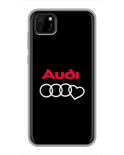 Чехол для Huawei Y5p с картинкой «Логотип Audi Heart» Чехол для Huawei Y5p с картинкой «Логотип Audi Heart»