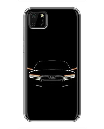 Чехол для Huawei Y5p с картинкой «Audi — ночной контур» Чехол для Huawei Y5p с картинкой «Audi — ночной контур»
