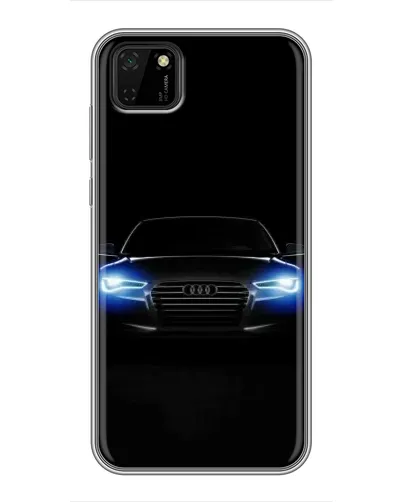 Чехол для Huawei Y5p с картинкой «Audi в неоне» Чехол для Huawei Y5p с картинкой «Audi в неоне»