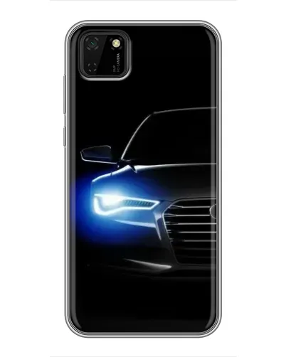Чехол для Huawei Y5p с картинкой «Неоновый взгляд Audi» Чехол для Huawei Y5p с картинкой «Неоновый взгляд Audi»