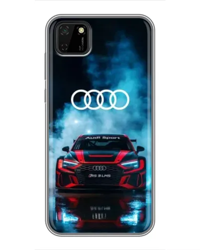 Чехол для Huawei Y5p с картинкой «Audi Sport — неон» Чехол для Huawei Y5p с картинкой «Audi Sport — неон»