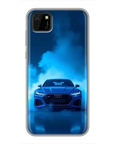 Чехол для Huawei Y5p с картинкой «Audi — голубая энергия» Чехол для Huawei Y5p с картинкой «Audi — голубая энергия»