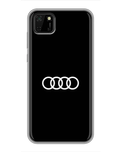 Чехол для Huawei Y5p с картинкой «Audi White Logo» Чехол для Huawei Y5p с картинкой «Audi White Logo»