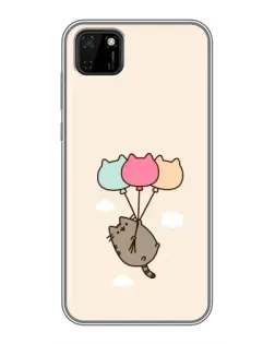 Чехол для Huawei Y5p с картинкой «Пушин на шариках» Чехол для Huawei Y5p с картинкой «Пушин на шариках»