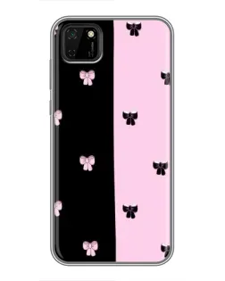 Чехол для Huawei Y5p с картинкой «Контрастные банты»