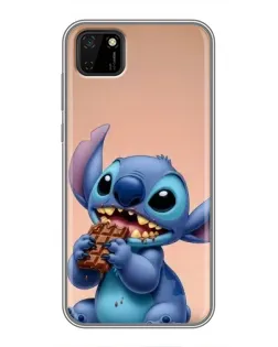 Чехол для Huawei Y5p с картинкой «Стич ест шоколад» Чехол для Huawei Y5p с картинкой «Стич ест шоколад»