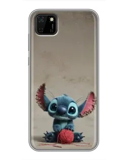 Чехол для Huawei Y5p с картинкой «Стич на коричневом фоне» Чехол для Huawei Y5p с картинкой «Стич на коричневом фоне»