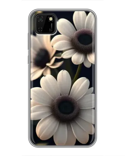 Чехол для Huawei Y5p с картинкой «Белые маргаритки макро» Чехол для Huawei Y5p с картинкой «Белые маргаритки макро»