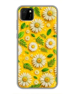 Чехол для Huawei Y5p с картинкой «Ромашковое солнце» Чехол для Huawei Y5p с картинкой «Ромашковое солнце»