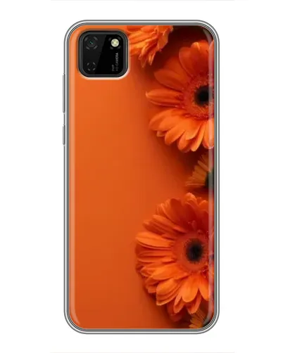 Чехол для Huawei Y5p с картинкой «Оранжевые герберы» Чехол для Huawei Y5p с картинкой «Оранжевые герберы»