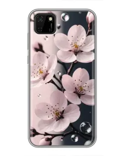 Чехол для Huawei Y5p с картинкой «Нежная сакура и капли» Чехол для Huawei Y5p с картинкой «Нежная сакура и капли»