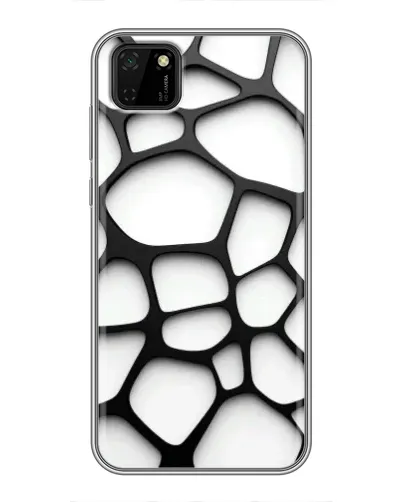 Чохол для Huawei Y5p з картинкою «Біла об'ємна сітка» Чохол для Huawei Y5p з картинкою «Біла об'ємна сітка»