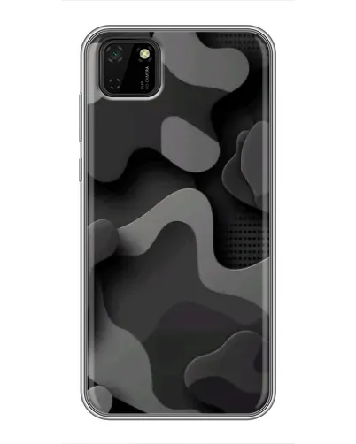 Чохол для Huawei Y5p з картинкою «Темний абстрактний камуфляж» Чохол для Huawei Y5p з картинкою «Темний абстрактний камуфляж»