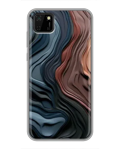 Чохол для Huawei Y5p з картинкою «Кольорові хвилі каньйону» Чохол для Huawei Y5p з картинкою «Кольорові хвилі каньйону»