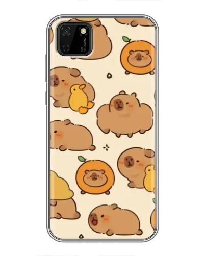Чехол для Huawei Y5p с картинкой «Капибары с апельсинами» Чехол для Huawei Y5p с картинкой «Капибары с апельсинами»