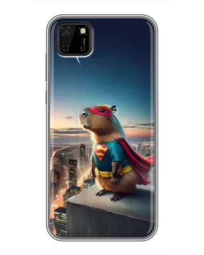 Чехол для Huawei Y5p с картинкой «Капи-мен супергерой» Чехол для Huawei Y5p с картинкой «Капи-мен супергерой»