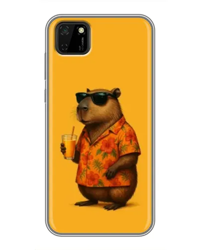 Чехол для Huawei Y5p с картинкой «Капибара на отдыхе» Чехол для Huawei Y5p с картинкой «Капибара на отдыхе»
