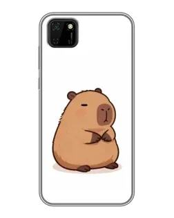 Чехол для Huawei Y5p с картинкой «Толстенькая капибара»