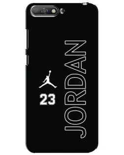 Чехол для Huawei Y6 2018 с картинкой «Jordan Vertical»
