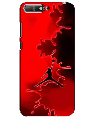 Чехол для Huawei Y6 2018 с картинкой «Jordan Red Smoke» Чехол для Huawei Y6 2018 с картинкой «Jordan Red Smoke»