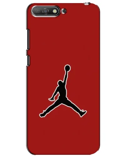 Чехол для Huawei Y6 2018 с картинкой «Jordan Red Back» Чехол для Huawei Y6 2018 с картинкой «Jordan Red Back»