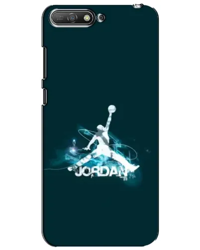 Чехол для Huawei Y6 2018 с картинкой «Jordan Blue Fire» Чехол для Huawei Y6 2018 с картинкой «Jordan Blue Fire»