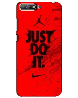Чехол для Huawei Y6 2018 с картинкой «Nike Just Do It»