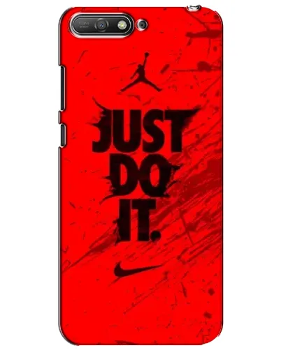Чехол для Huawei Y6 2018 с картинкой «Nike Just Do It» Чехол для Huawei Y6 2018 с картинкой «Nike Just Do It»
