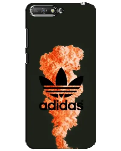 Чехол для Huawei Y6 2018 с картинкой «Оранжевый дым Adidas» Чехол для Huawei Y6 2018 с картинкой «Оранжевый дым Adidas»