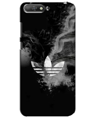 Чехол для Huawei Y6 2018 с картинкой «Абстрактный дым Adidas» Чехол для Huawei Y6 2018 с картинкой «Абстрактный дым Adidas»