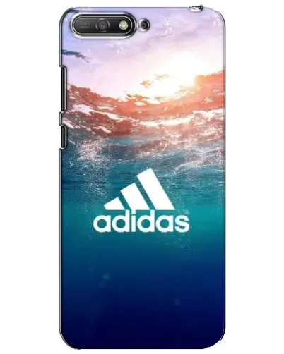 Чехол для Huawei Y6 2018 с картинкой «Океанская глубина адидас» Чехол для Huawei Y6 2018 с картинкой «Океанская глубина адидас»