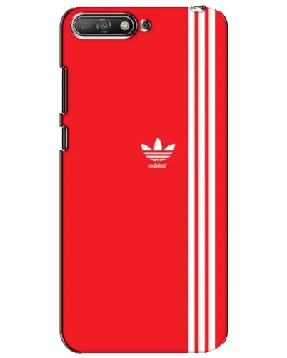 Чехол для Huawei Y6 2018 с картинкой «Красный минимализм Adidas» Чехол для Huawei Y6 2018 с картинкой «Красный минимализм Adidas»