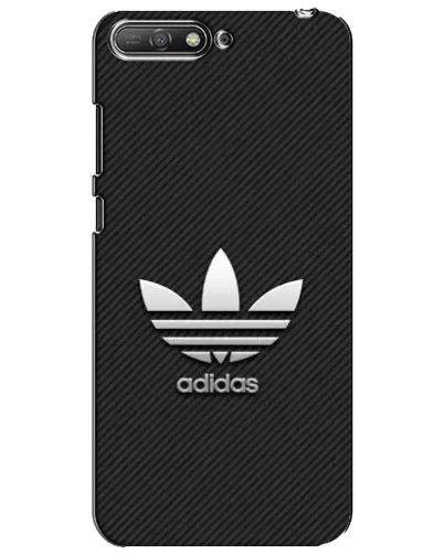 Чехол для Huawei Y6 2018 с картинкой «Adidas Карбоновая текстура» Чехол для Huawei Y6 2018 с картинкой «Adidas Карбоновая текстура»
