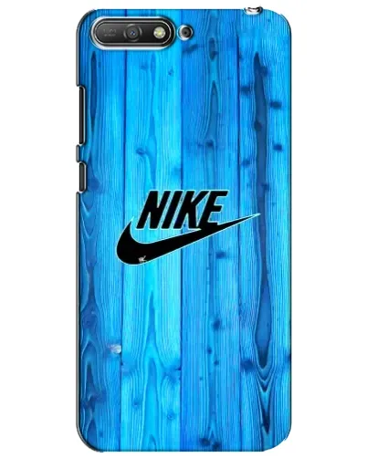Чехол для Huawei Y6 2018 с картинкой «Голубое дерево Nike»