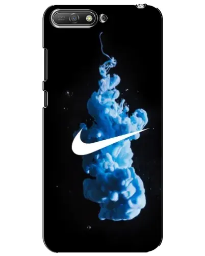 Чехол для Huawei Y6 2018 с картинкой «Nike и синий дым»