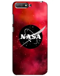 Чехол для Huawei Y6 2018 с картинкой «NASA — красная туманность» Чехол для Huawei Y6 2018 с картинкой «NASA — красная туманность»