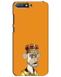 Чехол для Huawei Y6 2018 с картинкой «Золотая обезьяна Bored Ape» Чехол для Huawei Y6 2018 с картинкой «Золотая обезьяна Bored Ape»