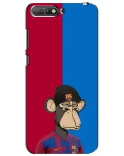 Чохол для Huawei Y6 2018 з картинкою «Bored Ape — фанат Барси» Чохол для Huawei Y6 2018 з картинкою «Bored Ape — фанат Барси»