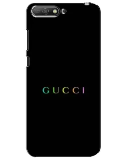 Чохол для Huawei Y6 2018 з картинкою «Gucci — неоновий мінімалізм»