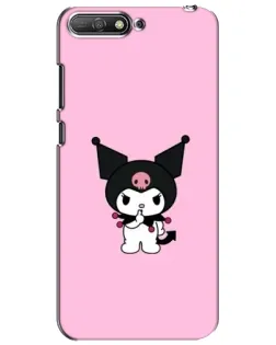 Чехол для Huawei Y6 2018 с картинкой «Kuromi — розовая нежность» Чехол для Huawei Y6 2018 с картинкой «Kuromi — розовая нежность»