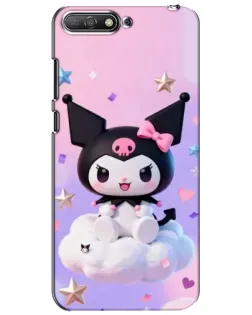Чехол для Huawei Y6 2018 с картинкой «Куроми на облаке» Чехол для Huawei Y6 2018 с картинкой «Куроми на облаке»