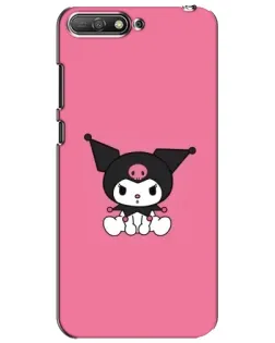 Чехол для Huawei Y6 2018 с картинкой «Хмурая Kuromi» Чехол для Huawei Y6 2018 с картинкой «Хмурая Kuromi»