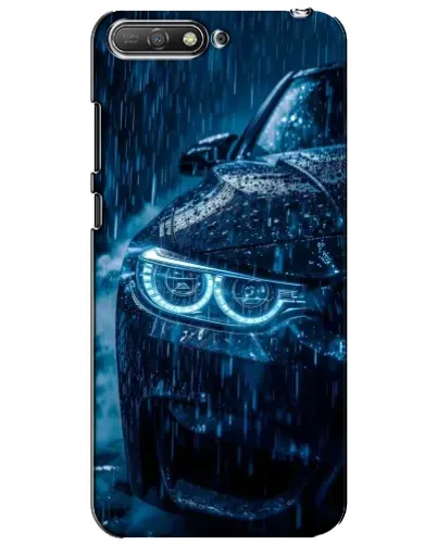 Чехол для Huawei Y6 2018 с картинкой «BMW под дождем» Чехол для Huawei Y6 2018 с картинкой «BMW под дождем»