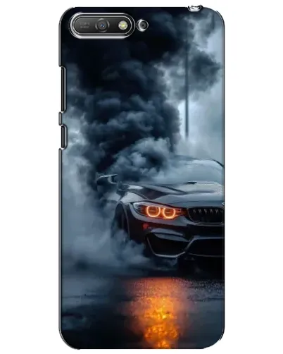 Чехол для Huawei Y6 2018 с картинкой «BMW M-Power — абстракция» Чехол для Huawei Y6 2018 с картинкой «BMW M-Power — абстракция»