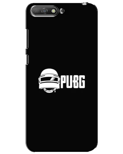 Чехол для Huawei Y6 2018 с картинкой «PUBG — классический лого»