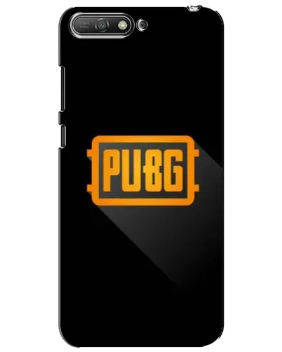 Чехол для Huawei Y6 2018 с картинкой «PUBG — рамка лого»