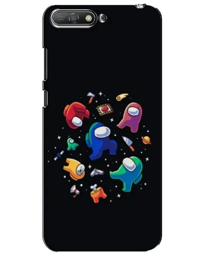 Чехол для Huawei Y6 2018 с картинкой «Among Us космос»