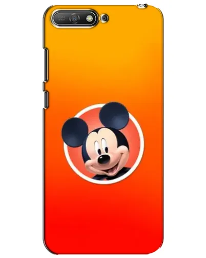 Чехол для Huawei Y6 2018 с картинкой «Mickey в круге»