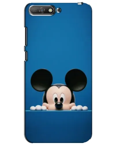 Чехол для Huawei Y6 2018 с картинкой «Микки выглядывает»