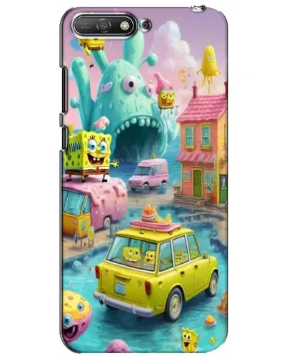 Чехол для Huawei Y6 2018 с картинкой «Монстр-трак приключения» Чехол для Huawei Y6 2018 с картинкой «Монстр-трак приключения»